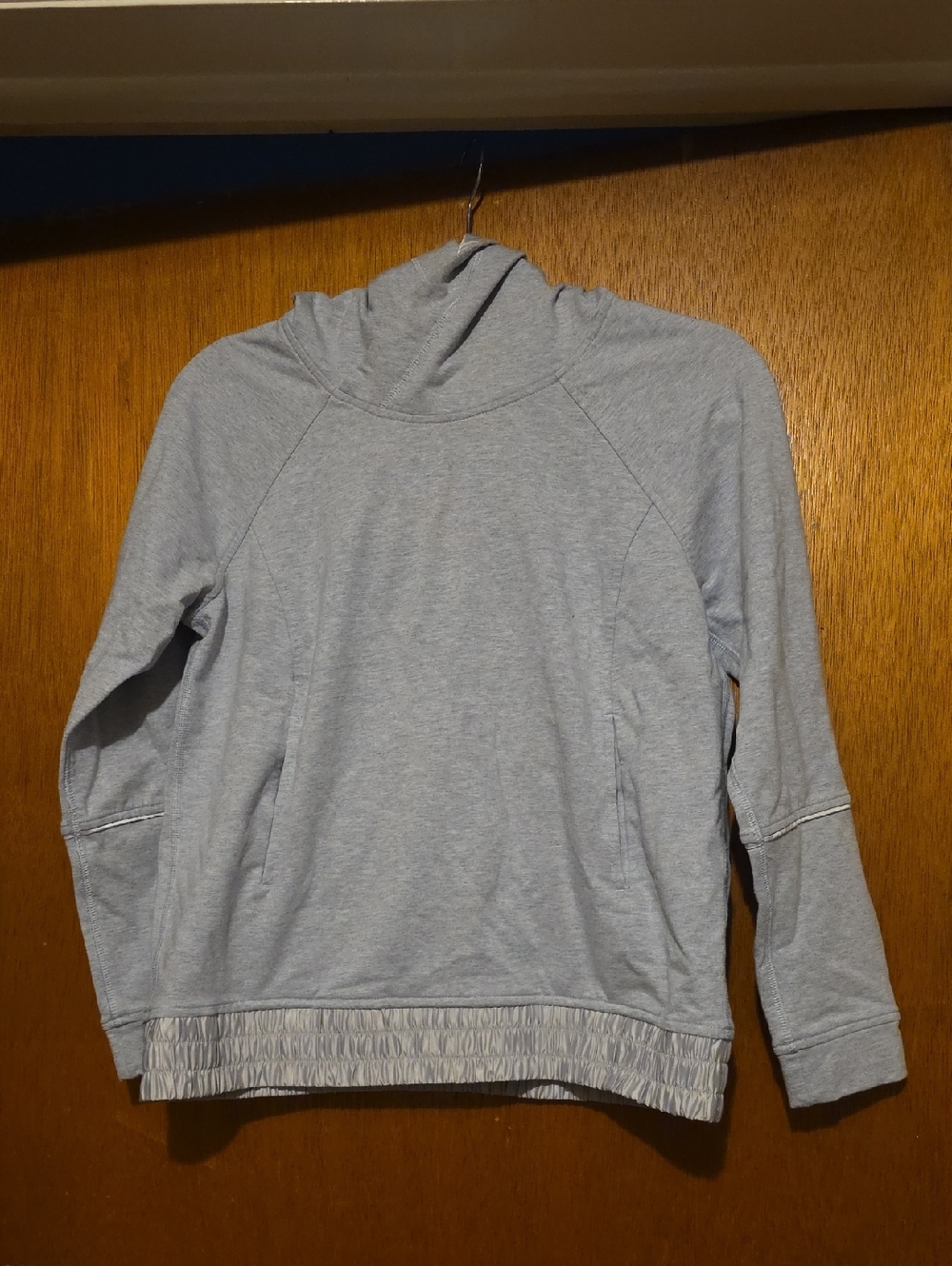 lululemon light gray hoodie - size 6